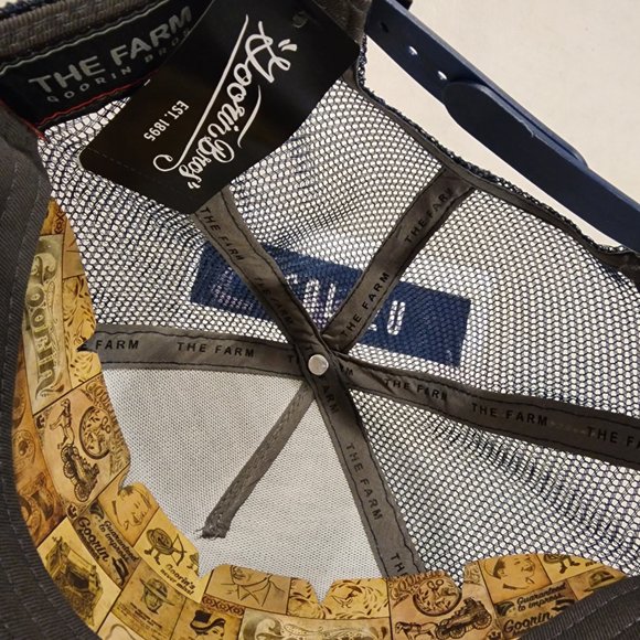 Goorin Bros The Farm Trucker Hat Collection Hard Water Buffalo - Picture 6 of 7